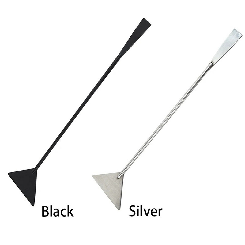 Akmens zivju tvertnes nerūsējošais tērauds griešanas apkope Jūras saplacināšana smilšu tīrīšanas rīks Akvārija lāpsta Ainavu veidošana Izturīgs, neslīd