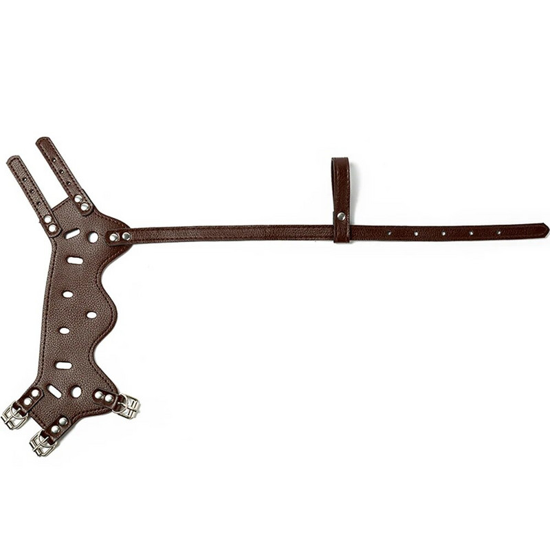 Podesiva kožna pseća njuška protiv lajanja, ugriza, žvakanja, proizvodi za obuku pasa za male, srednje velike pse, pribor za kućne ljubimce