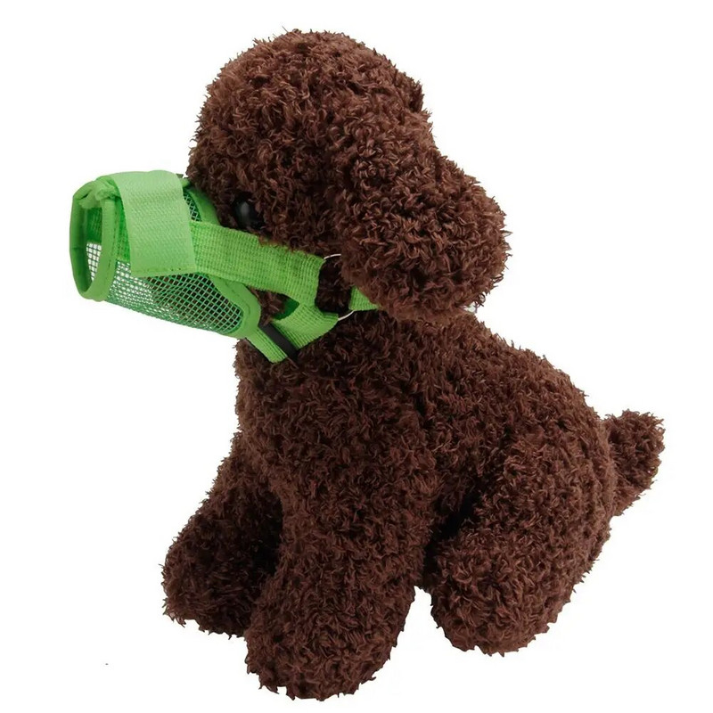 Izvrsna brnjica za kućne ljubimce bez mirisa, pseća brnjica protiv lajanja, siguran štitnik za usta bez iritacije, poliesterska njuška za štene za kućanstvo