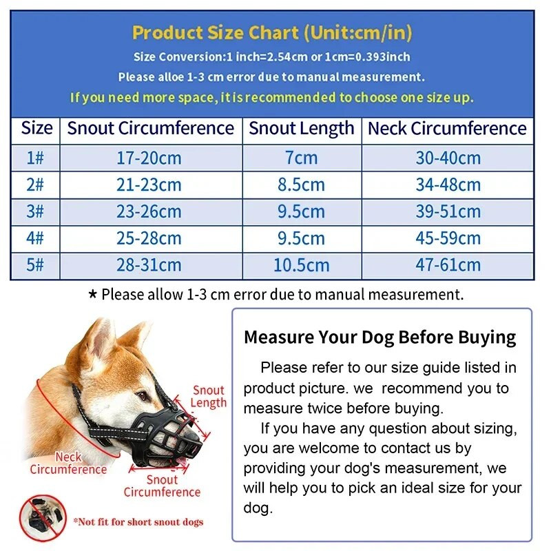 Erős, állítható puha fang maszk Kutya rágó harapásgátló ragasztó kutya maszk kutya szájkosár lélegző, tartós szájkosár kellékek