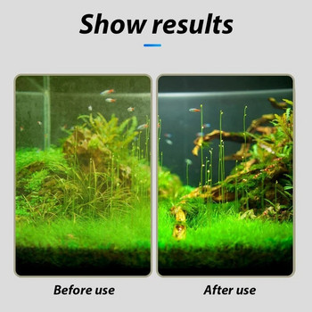 Υψηλής ποιότητας ενυδρείο Fish Tank Glass Plant Cleaning Brushes Floating Clean Window Scraper Scraper Sponge Accessories Tools