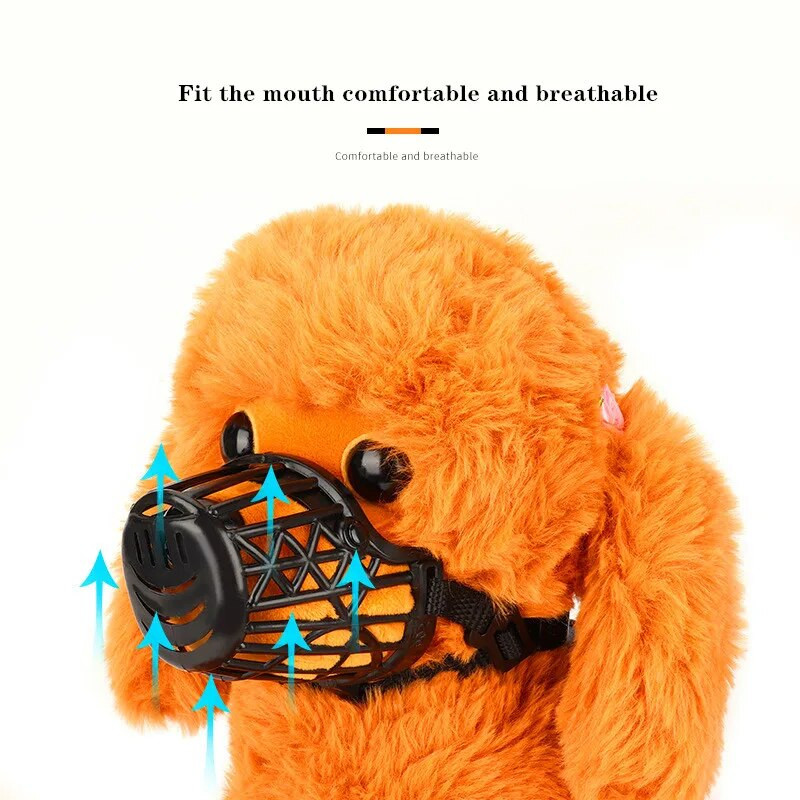 Jauna regulējama suņu mutes maska, elpojošs, pret sakodienu mājdzīvnieka purna pārvalks maziem vidēji lieliem suņiem Mājdzīvnieku aksesuāri XS-XXXL