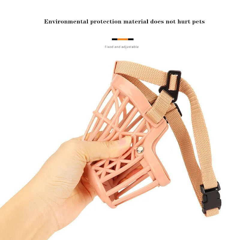 Jauna regulējama suņu mutes maska, elpojošs, pret sakodienu mājdzīvnieka purna pārvalks maziem vidēji lieliem suņiem Mājdzīvnieku aksesuāri XS-XXXL