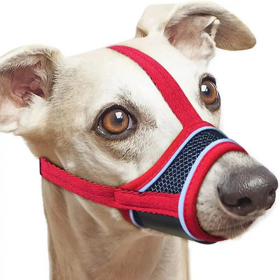 Boturi pentru câini anti lătrat pentru câini mici și mari, plasă reglabilă, respirabil, bot pentru gura animalelor de companie pentru câini curele de nailon Accesorii pentru câini