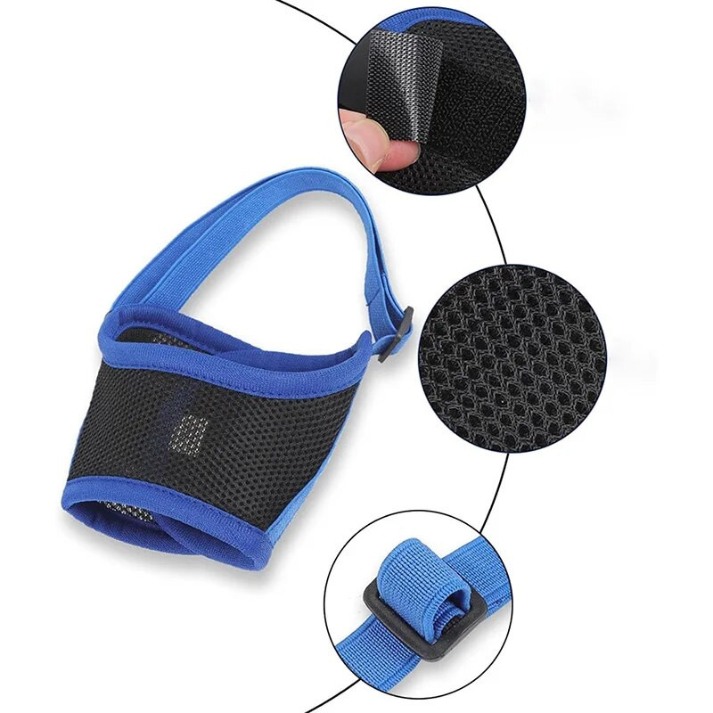 Suņa purns, Tīkla suņa mutes aizsargs, Regulējams suņa purns vidējiem un lieliem suņiem