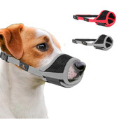 Boturi pentru câini, respirabil, fără mușcături, botnițe pentru câini, mască reglabilă din plasă pentru animale de companie, pentru câini de talie medie, anti-oprire mestecat, accesorii pentru animale de companie