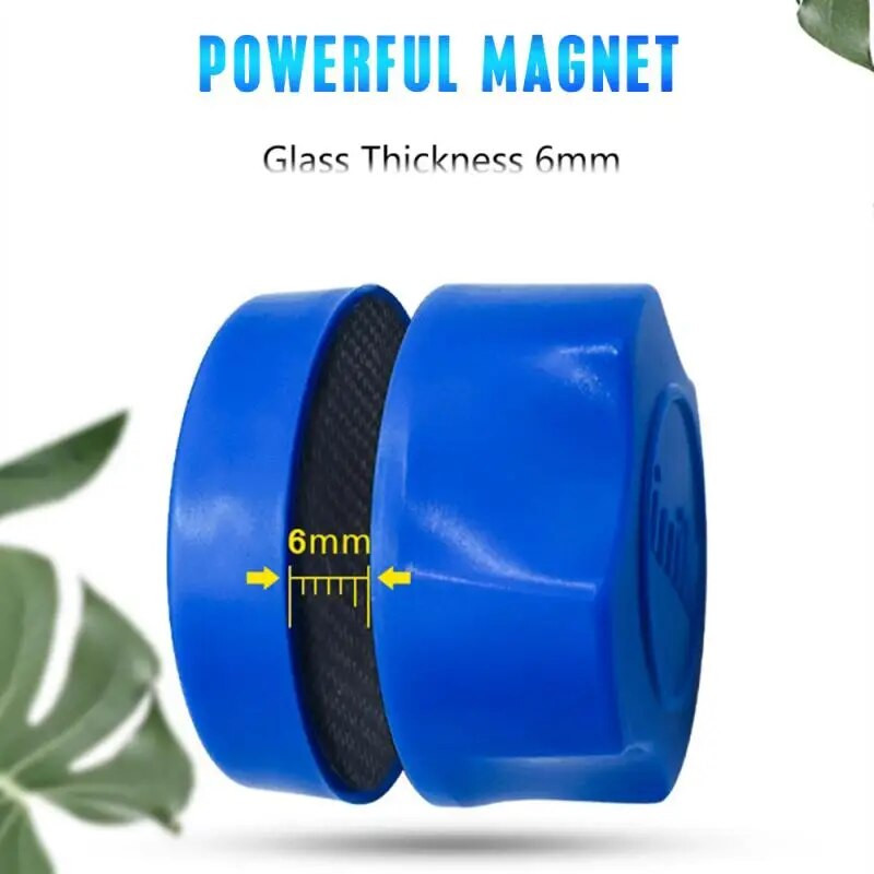 Akvariumo žuvų rezervuaro magnetinis švarus šepetys, stiklas, plūduriuojantis dumblių grandiklis, stiklo valiklis, šveitimo įrankis, langų valymo magnetas