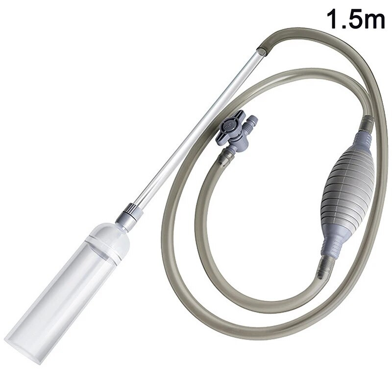 1,5m Εύκολο στη λειτουργία Ενυδρείο Clean Fish Tank Vacuum Siphon Pump Cleaner Tool