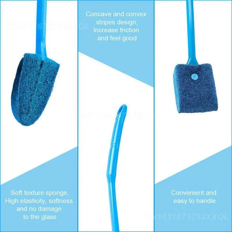 Algae Scraper Sponge Βολική πρακτική πρακτική βολική ξύστρα παραθύρων για ενυδρείο Ενυδρείο Fish Tank Aquarium Συντήρηση Ανθεκτικό