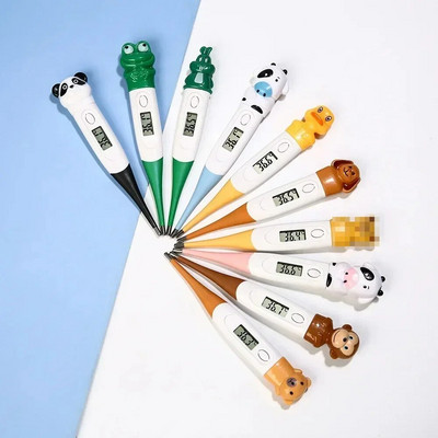 Professionaalne LED lemmikloomade koerte kasside elektrooniline termomeeter Ohutu märgkuiva termomeeter Veterinaartermomeeter lemmikloomade meditsiiniseadmete tööriist