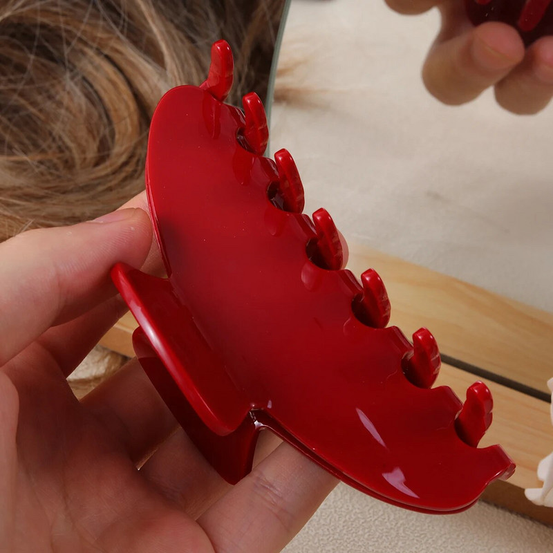 Vienkrāsainas matu spīles Modes matu aksesuāri meitenēm