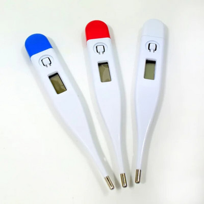 Professional Pet Dog Cat Electronic Thermometer Safe Pet Wet Dry LED Thermometer Veterinary Thermometer Pet Medical Equipment