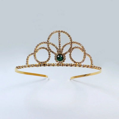 ZANLLOY līgavu kāzu tiāra krāsa, kristāla kroņprinceses dzimšanas dienas ballīte Matu aksesuāri Rhinestone