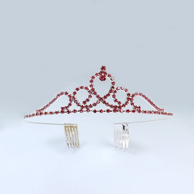 ZANLLOY līgavu kāzu tiāra krāsa, kristāla kroņprinceses dzimšanas dienas ballīte Matu aksesuāri Rhinestone