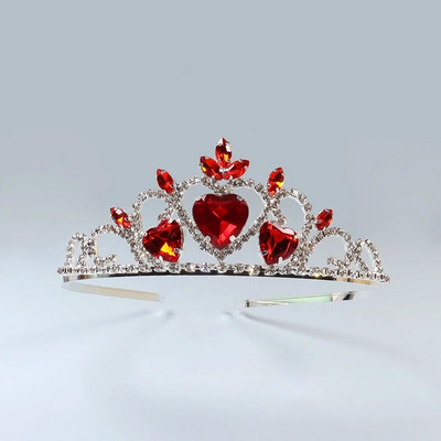 ZANLLOY līgavu kāzu tiāra krāsa, kristāla kroņprinceses dzimšanas dienas ballīte Matu aksesuāri Rhinestone