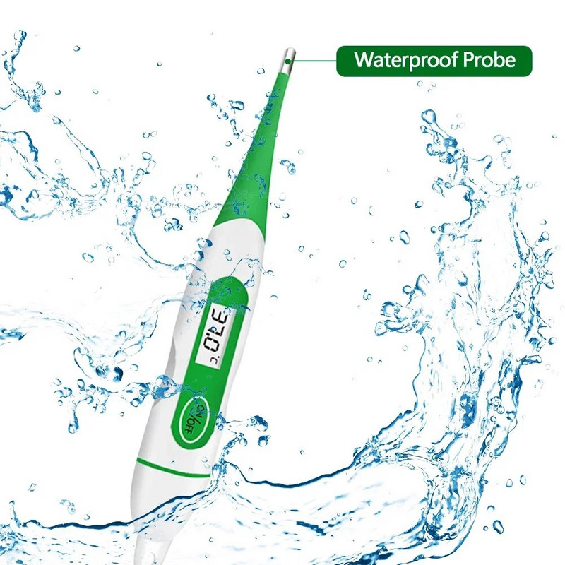 Skaitmeninis LCD gyvulių termometras Farm Kiaulė Karvė Avis Šuo Katė Termometras Gyvūnai Elektroninis termometras Įrankiai Veterinarijos reikmenys