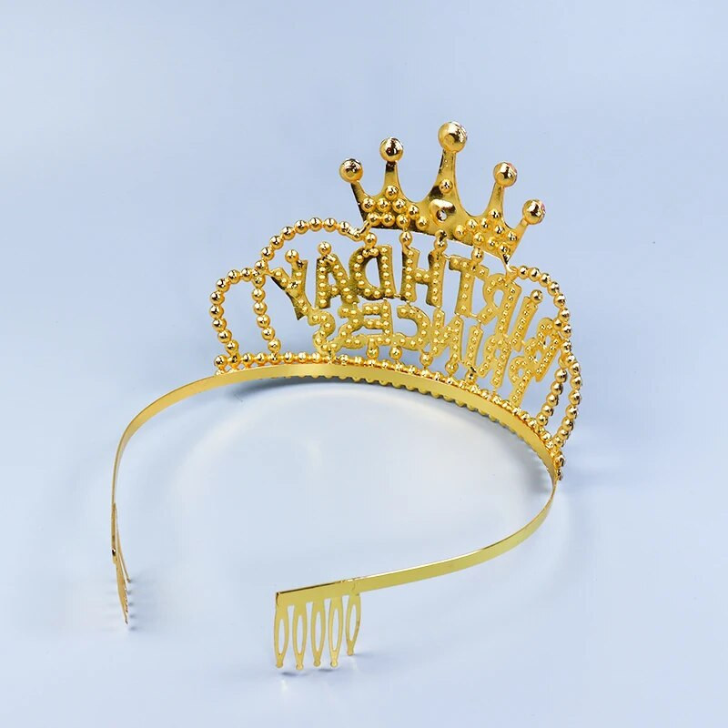 ZANLLOY Γυναικείο στέμμα Rhinestone Crystal BrideCrown Tiara Διακόσμηση επετείου γενεθλίων Προμήθειες για πάρτι