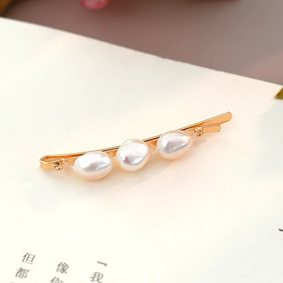 ASHIQI Trendy prirodne slatkovodne biserne kopče za kosu igle dodaci za žene darovi