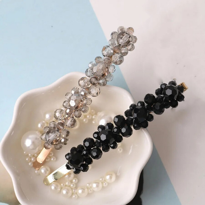 1vnt Korėjos mados asmenybės metalinės geometrinės plaukų žnyplės, elegantiškos plaukų segtukai, moteriški plaukų aksesuarai, nauji