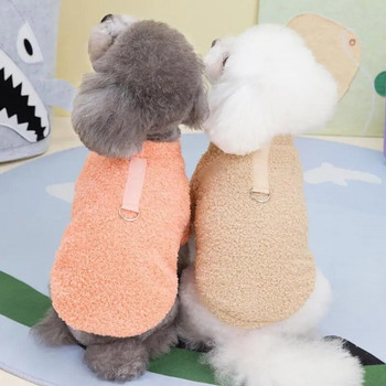 Χειμωνιάτικο ζεστό πουλόβερ σκύλου για μικρά σκυλιά Ρούχα σκύλου βελούδινα Μαλακό μπουφάν για κουτάβι Chihuahua Teddy Puppy Ρούχα για σκύλους