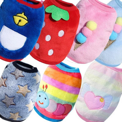 Vilnas apģērbi suņiem suņiem Apģērbi silti suņu veste krekls kucēnu kaķu apģērbi suņiem mētelis Hoodie Mājdzīvnieki Apģērbi Chihuahua