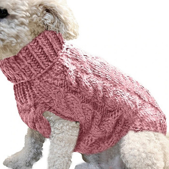 Πουλόβερ Puppy Dog για Μικρά Μεσαία Σκυλιά Γάτες Ρούχα Χειμωνιάτικα Ζεστά Ζεστά Ζιόν Τσιουάουα Γιλέκο Soft Yorkie Παλτό Teddy Jacket