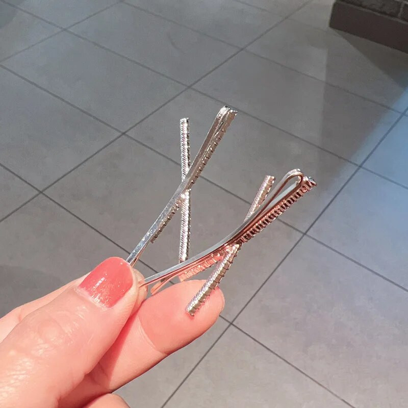 Grupp 3 tsirkoonist juukseklambrit naistele Barrettes juuksenõel lühikestele juustele ja tukk peakatete tarvikud