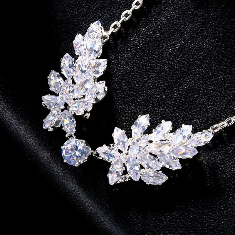 Modes Lapa Cirkona Pieres Ķēde Galvassega Kāzu Aksesuāri Kāzu matu lente Vienkārša Boho Galvas Ķēde Indijas Rotaslietas Dāvana