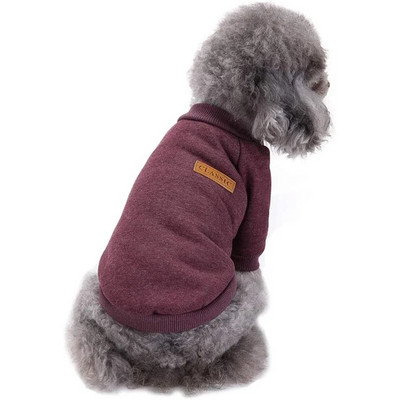 Mājdzīvnieku suņu Džemperis Silts Suņu Pidžamas Mīksts Kaķu Apģērbs Kucēnu Apģērbs Maziem Suņiem Džemperis Ziemas Suņu Džemperis Taksis Čivava