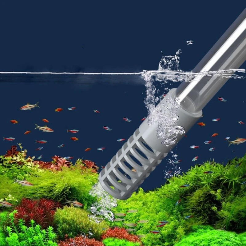 Aquarium Siphon Vacuum Cleaner Εναλλάκτης νερού Aquarium Siphon Changer Water Cleaner Siphon Fish Tanks Toilet Suction