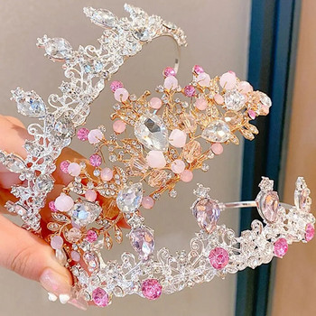 Παιδικά κορίτσια δώρο γενεθλίων Αξεσουάρ για πάρτι Αξεσουάρ για πάρτι Princess Crown Tiaras Headband Κοσμήματα για τα μαλλιά