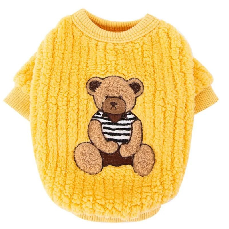 Silts kucēns suns džemperis ziemas suņu apģērbi mājdzīvnieku mode karikatūras apģērbi kaķu dizainers pulovers mazs suns apģērbs pidžamas čivava