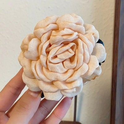 Francuska starinska ružičasta ukosnica Ženska napredna ukosnica s morskim psom unatrag Pokrivalo za glavu Slatki personalizirani nakit