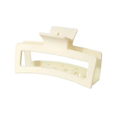 Suur jäätunud ruudukujuline haaratsiklamber 13 cm õõnsa seljapeaga juuksenõelaga juuksenõelaga juuksetarvikud Lihtne haiklambriga juukseklamber