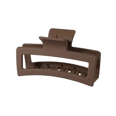 Suur jäätunud ruudukujuline haaratsiklamber 13 cm õõnsa seljapeaga juuksenõelaga juuksenõelaga juuksetarvikud Lihtne haiklambriga juukseklamber