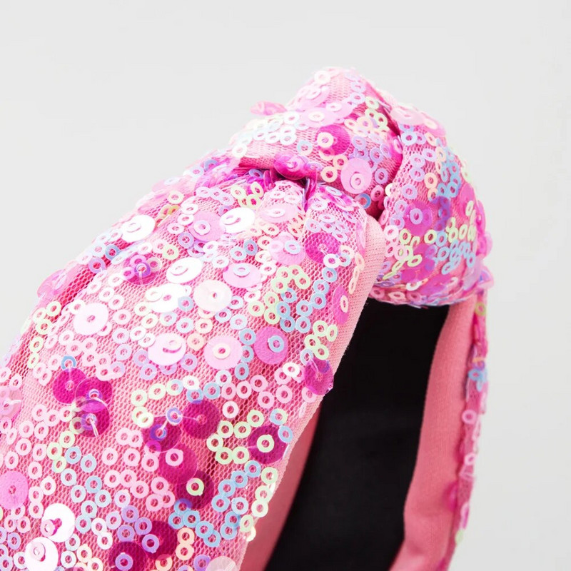 Ανοιξιάτικο πολύχρωμο κόμπο πούλιες Hairband Headband Αξεσουάρ μαλλιών για ενήλικες Hair Jewley