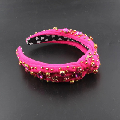 Novi dodaci za kosu sa žutim šarenim cvjetovima, platnena traka za ruke s umetnutim vještačkim dijamantima za žene, dodaci za kosu za zabavu 176