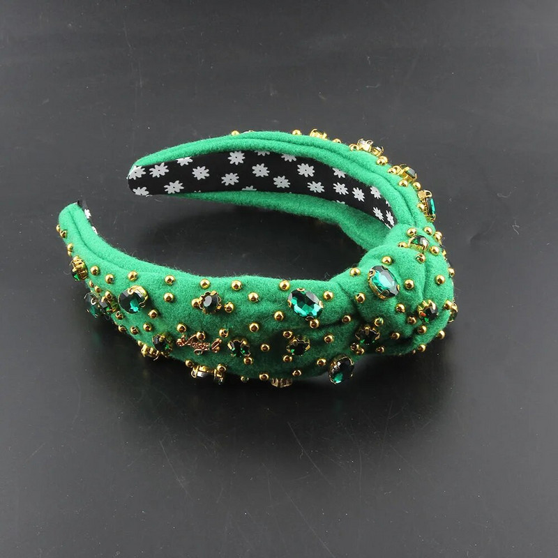 Novi dodaci za kosu sa žutim šarenim cvjetovima, platnena traka za ruke s umetnutim vještačkim dijamantima za žene, dodaci za kosu za zabavu 176