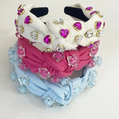 Γυναικείες κοριτσίστικες χάντρες Χειροποίητοι κόμποι κεφαλόδεσμος Αξεσουάρ μαλλιών για ενήλικες Hair Jewley