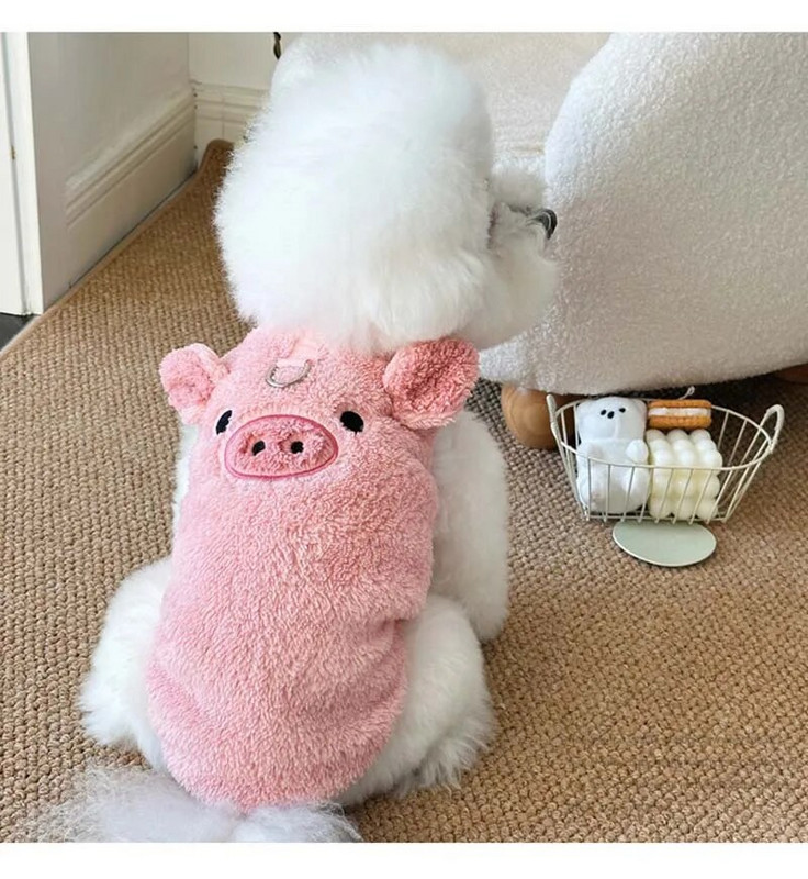 Ziemas silts suņu džemperis maziem suņiem Plīša suņu apģērbs Mīksts kucēnu mētelis jaka Chihuahua Teddy kucēnu apģērbi Suņu piederumi