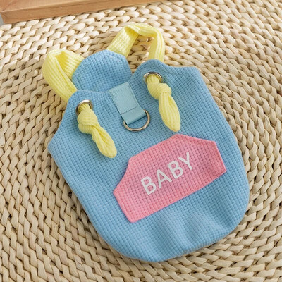 Kevad/suvi koerte jäätise värvi tasku beebi veorihm Väikesed keskmised koerad vahvlitops Kaisu lemmikloomade koerte riided kutsikate riided