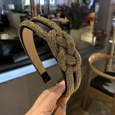 Lady Adult Twist Braid Headbands Απλή με φαρδύ γείσο Μόδα Κορίτσια Αξεσουάρ μαλλιών Γυναικεία κομμωτήρια