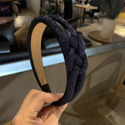 Lady Adult Twist Braid Headbands Απλή με φαρδύ γείσο Μόδα Κορίτσια Αξεσουάρ μαλλιών Γυναικεία κομμωτήρια