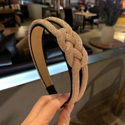 Lady Adult Twist Braid Headbands Απλή με φαρδύ γείσο Μόδα Κορίτσια Αξεσουάρ μαλλιών Γυναικεία κομμωτήρια