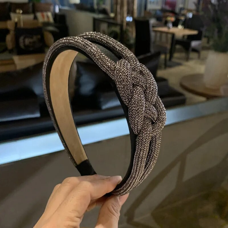 Trake za glavu s upletenom pletenicom za odrasle Žene Jednostavan obruč za kosu širokog oboda Modni dodaci za kosu za djevojke Ženske trake za kosu