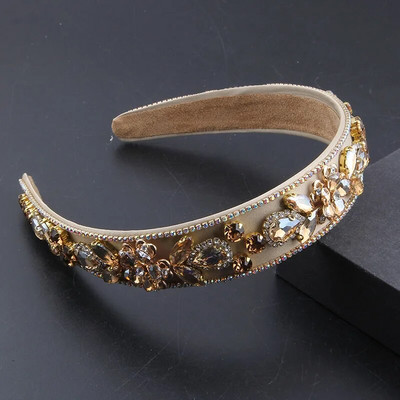 Baroka retro stila galvas saite Tiāras aksesuāri sieviešu kāzu joslai galvas saite sievietēm meitenēm kāzas 511