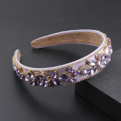 Baroka retro stila galvas saite Tiāras aksesuāri sieviešu kāzu joslai galvas saite sievietēm meitenēm kāzas 511