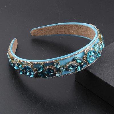 Baroka retro stila galvas saite Tiāras aksesuāri sieviešu kāzu joslai galvas saite sievietēm meitenēm kāzas 511