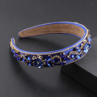 Baroka retro stila galvas saite Tiāras aksesuāri sieviešu kāzu joslai galvas saite sievietēm meitenēm kāzas 511