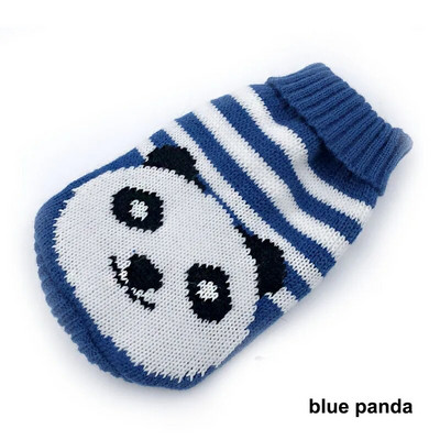 Ζεστά ρούχα για κατοικίδια για γάτες Μικρό πουλόβερ για σκύλους Φούστες παλτό Χειμερινά πλεκτά ρούχα για κατοικίδια για σκύλους Chihuahua Ενδύματα κινουμένων σχεδίων κοστουμιών